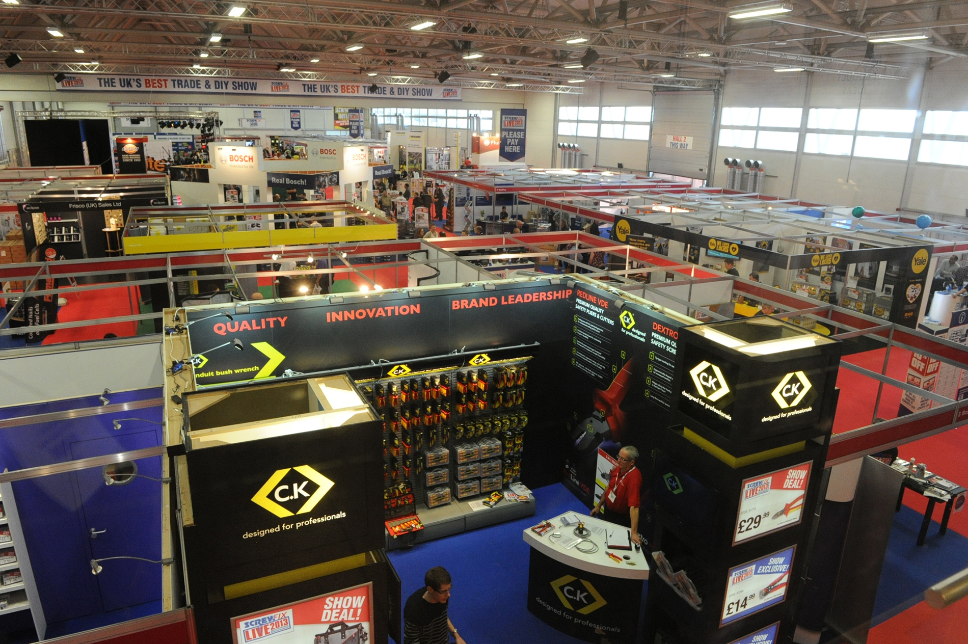 Hall 5 Expo View From Mezz